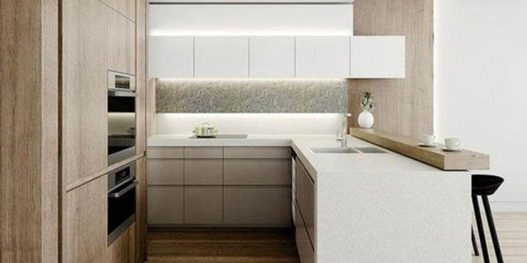 contemporary style kitchen