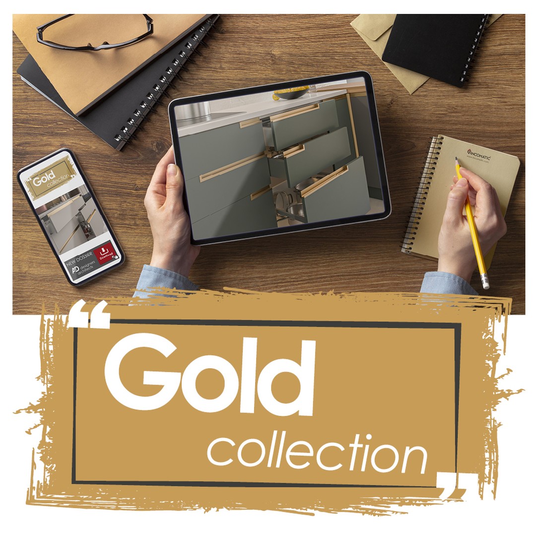 Presentación Gold Collection. Disponible nuevo acabado Oro.
____________________________  Presentation Gold Collection. New Color available: Gold  _____________________________
#rincomatic #cocinas #cocinasactuales #cocinasmodernas #kitchendesign #tiradores #tiradoresdeperfil #profilehandles #decoracion #decor #interiordesign #decohome #instadecor #oro #gold