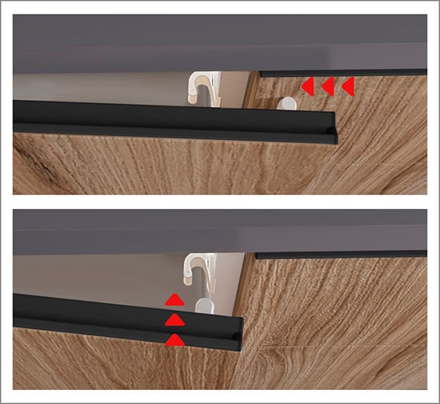 Rincomatic Catch Roller Catch for Corner Cabinet doors